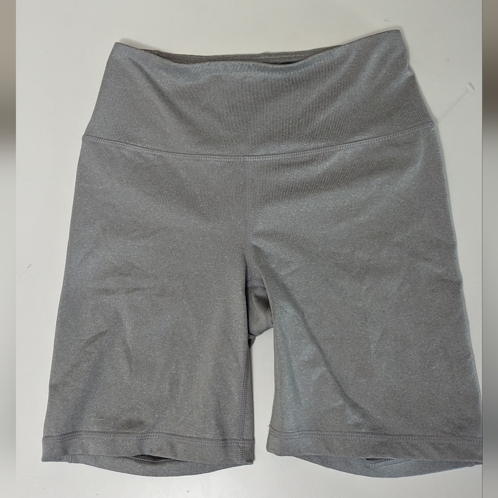 REEBOK women's gray biker shorts size S
